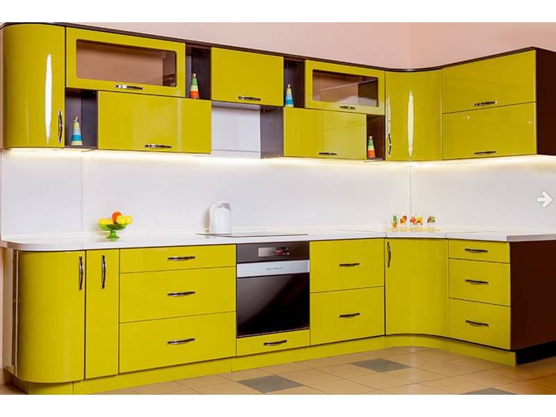 кухня угловая лакки в Кургане