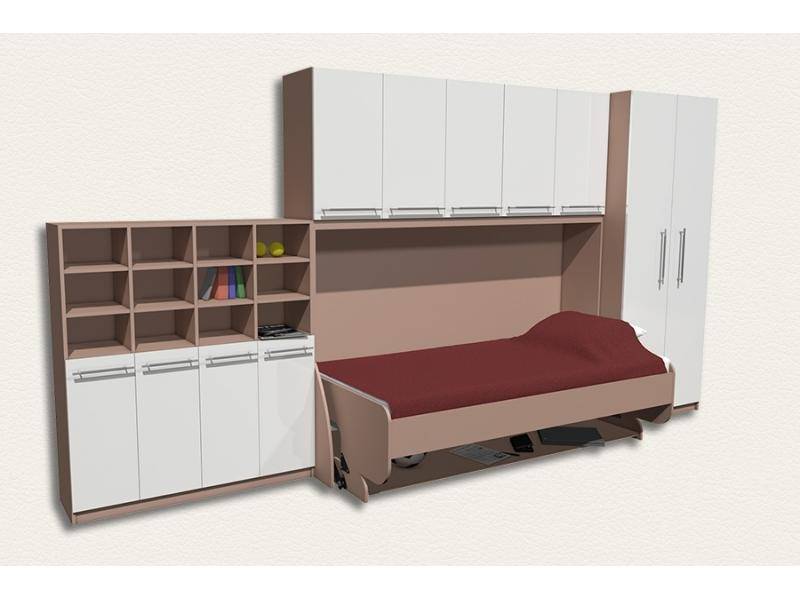 вместительная мебель junior-2 в детскую в Кургане