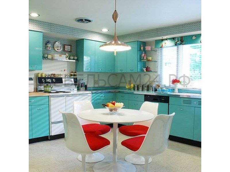 бирюзовая кухня бриз классик в Кургане