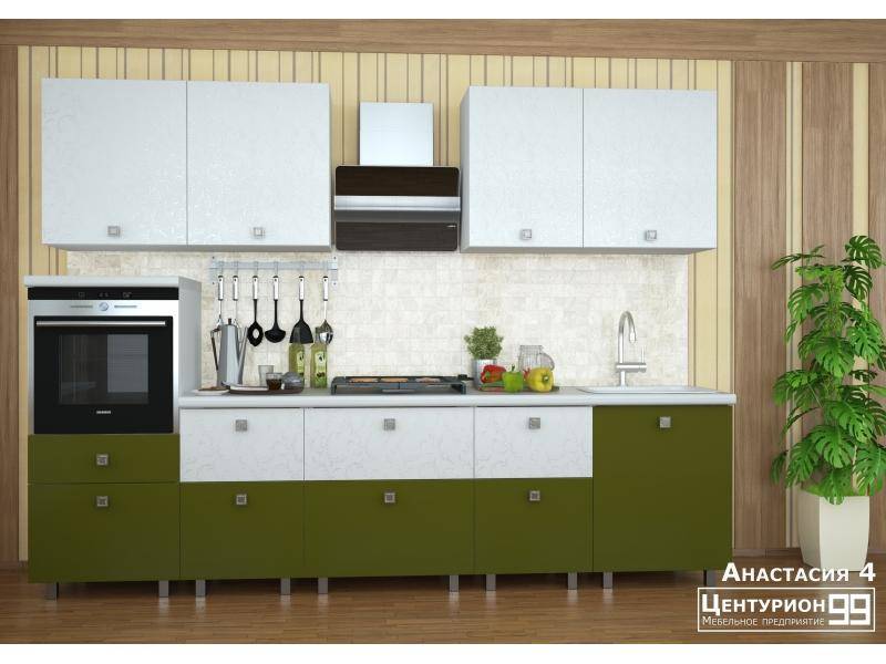 кухонный гарнитур прямой анастасия 4 в Кургане