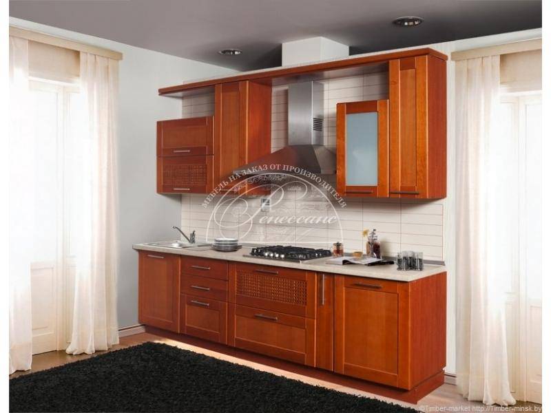 кухня из массива 10 в Кургане