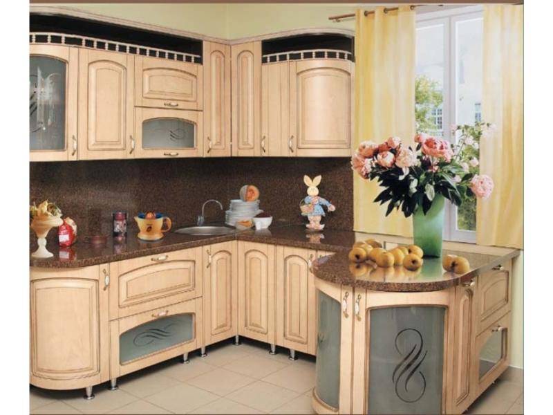 кухонный гарнитур угловой классика в Кургане