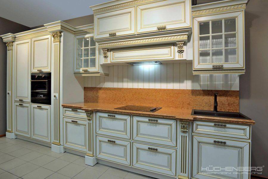 классическая модель кухни belissimo lux в Кургане