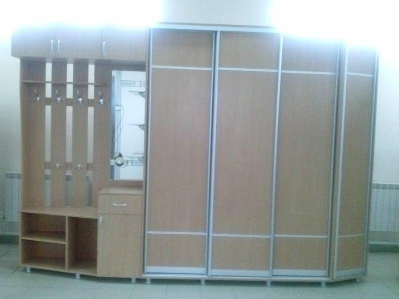 прихожая со шкафом-купе в Кургане