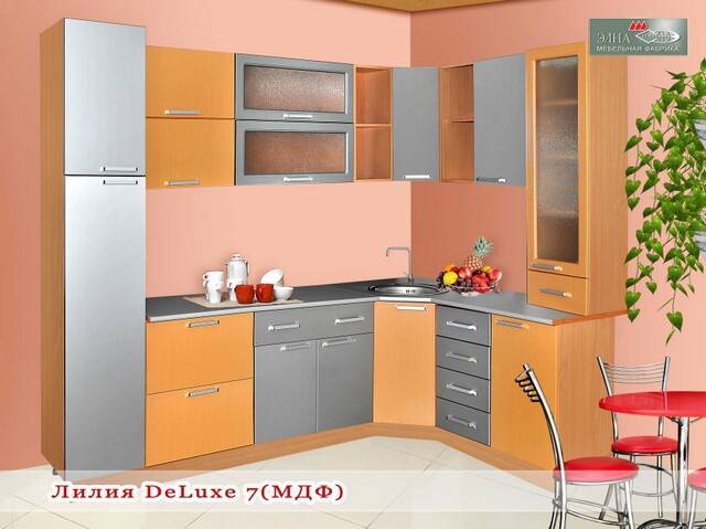 кухня лилия deluxe 7 в Кургане
