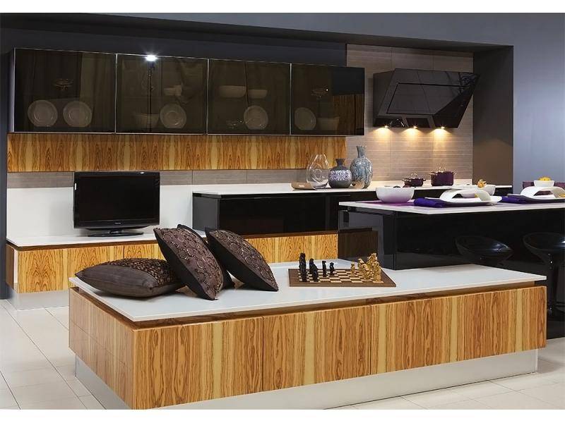 кухня прямая валенса wood в Кургане