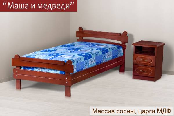кровать «маша и медведи» в Кургане