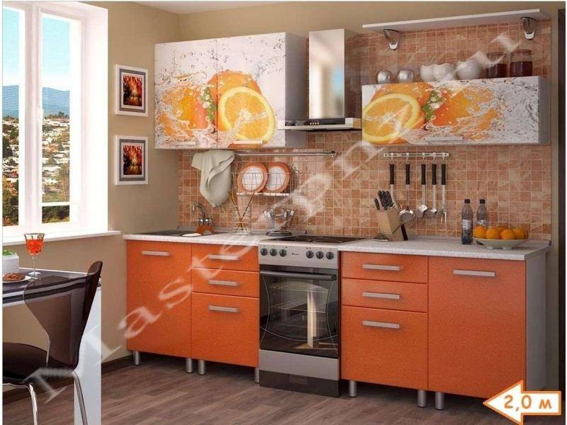 кухня эконом фотопечать в Кургане