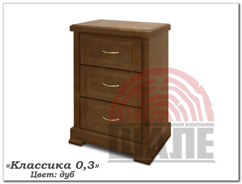 тумба прикроватная классика в Кургане