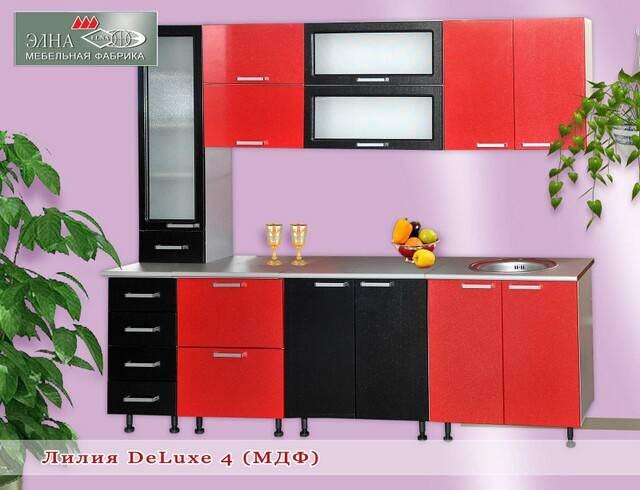 кухня лилия deluxe 4 в Кургане
