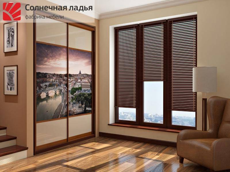 шкаф - купе для гостиной 9 в Кургане