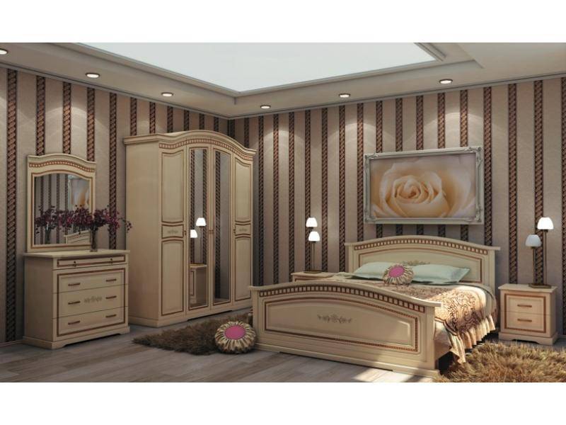 спальный гарнитур луиза ваниль в Кургане