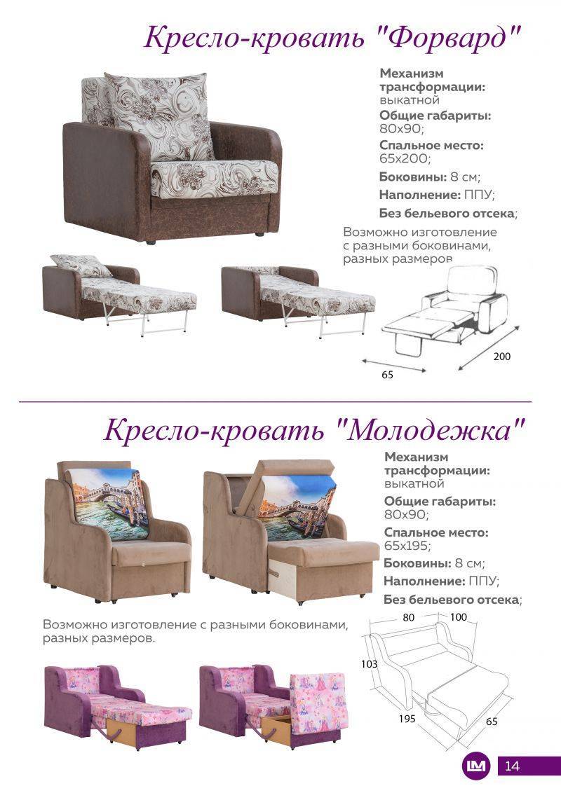 кресло-кровать форвард в Кургане