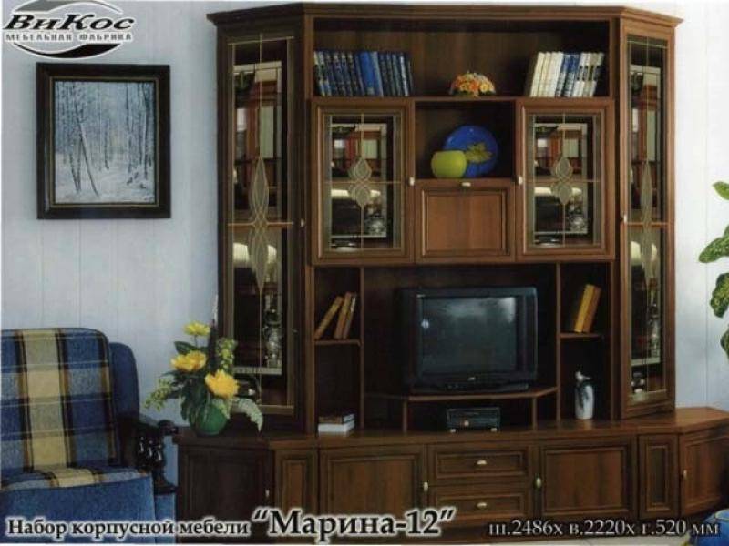гостиная стенка марина 12 в Кургане
