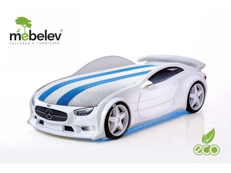 детская кровать машина объемная neo мерседес в Кургане