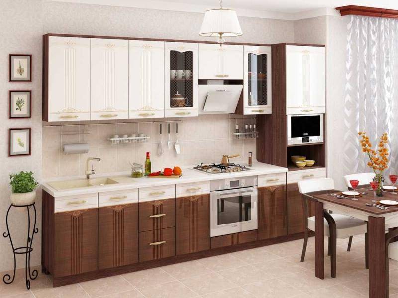 кухонный гарнитур прямой каролина 11 в Кургане