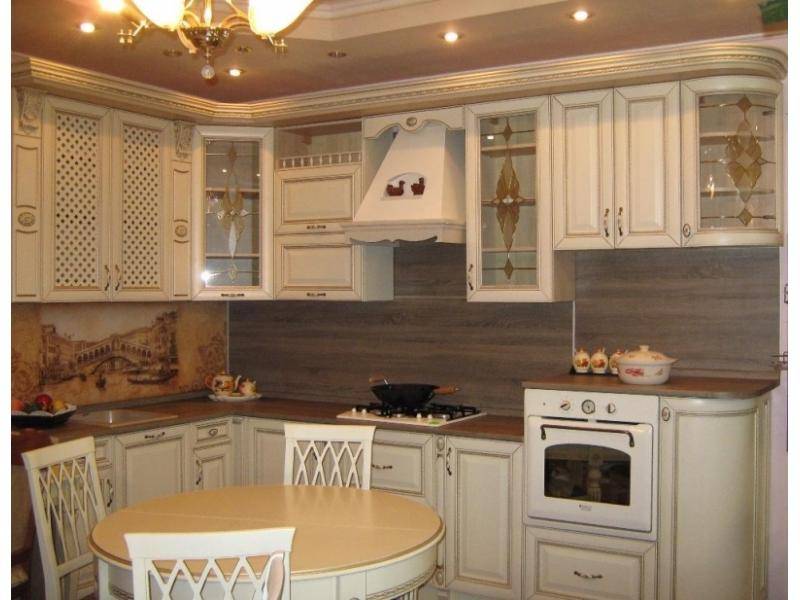 кухня угловая констанция массив в Кургане