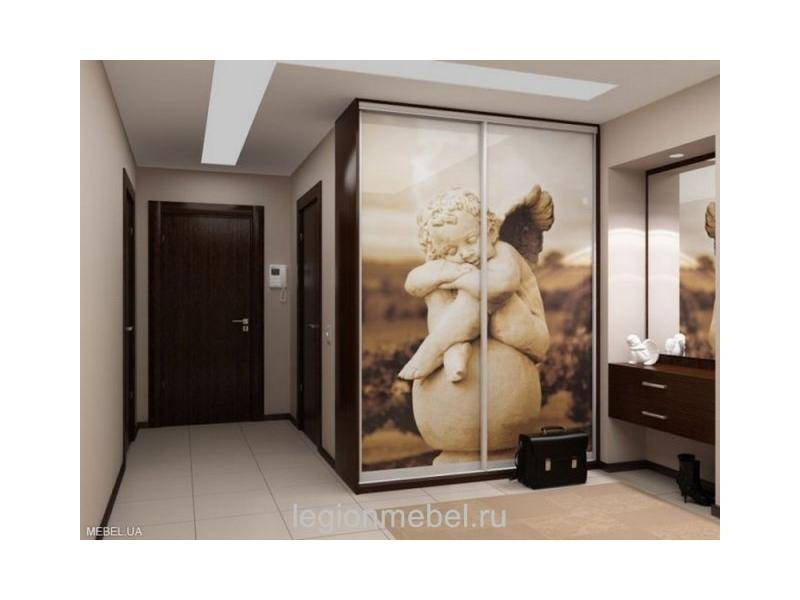 шкаф-купе с фотопечатью ангел в Кургане