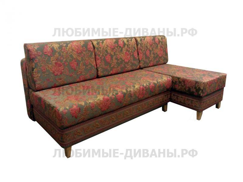 диван евроугол без подлокотников в Кургане