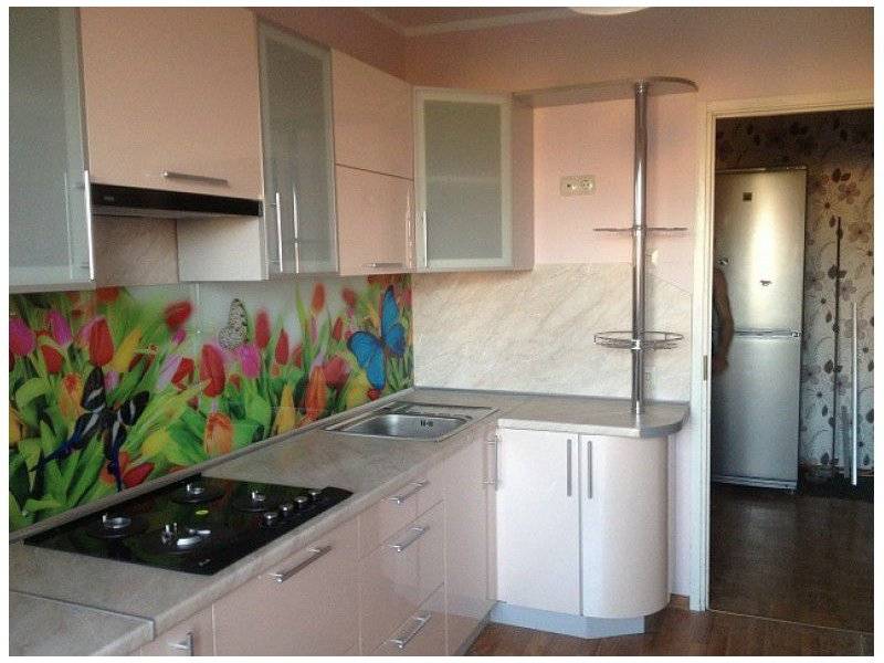 кухня мдф в алюминиевом профиле в Кургане