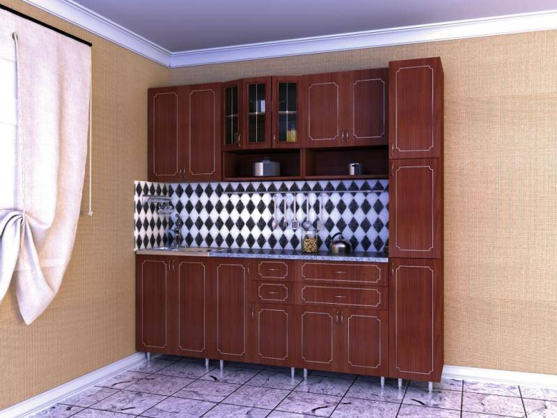 кухня прямая «глория 3» в Кургане