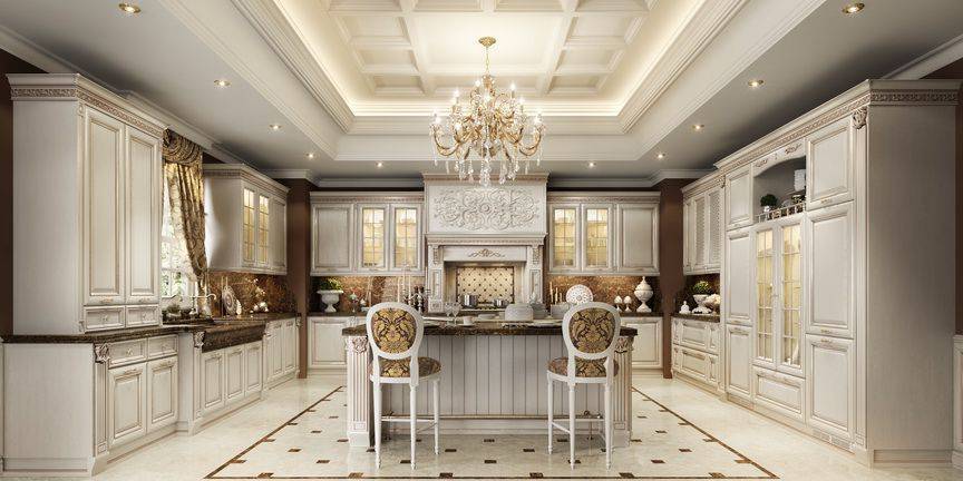 классическая шикарная кухня classico prestige в Кургане