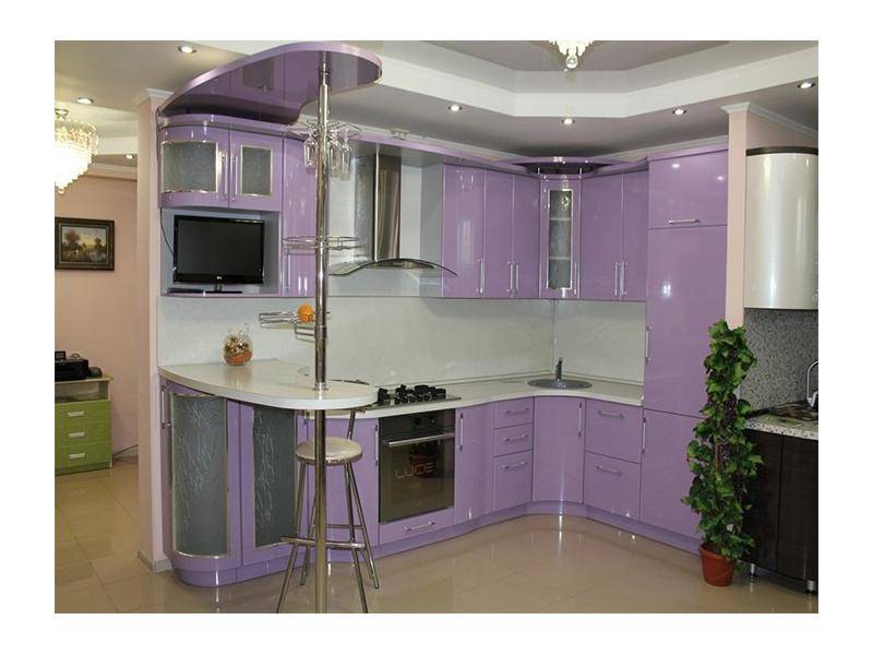 кухня из пластика пл-1 в Кургане