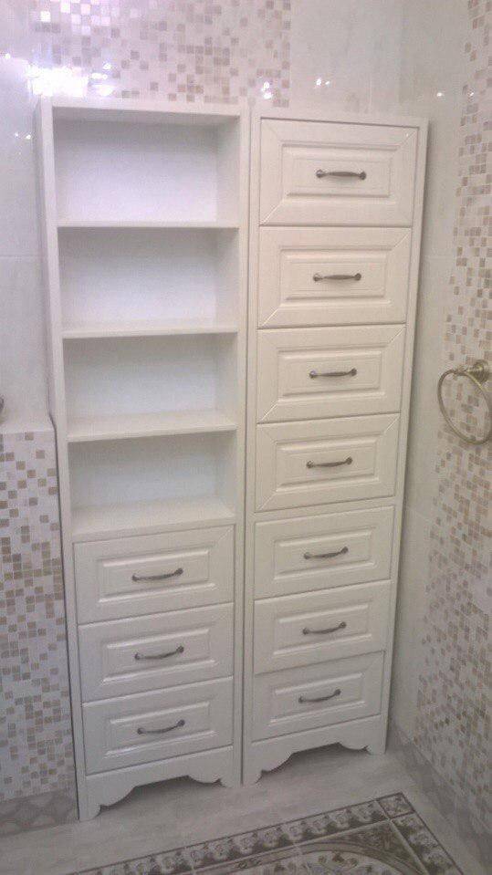 небольшой шкаф для ванной комнаты в Кургане