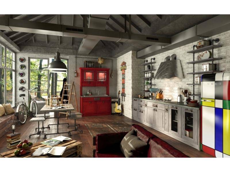 кухонный гарнитур loft в Кургане