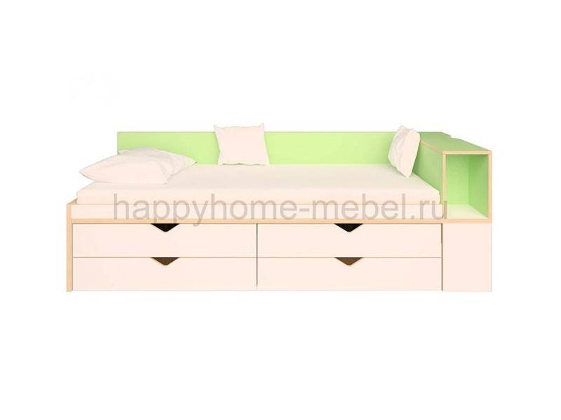 низкая кровать-чердак happy kids 6 в Кургане