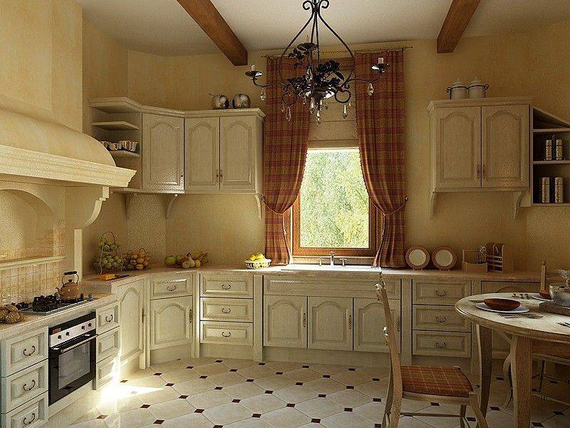 угловая кухня классическая в Кургане