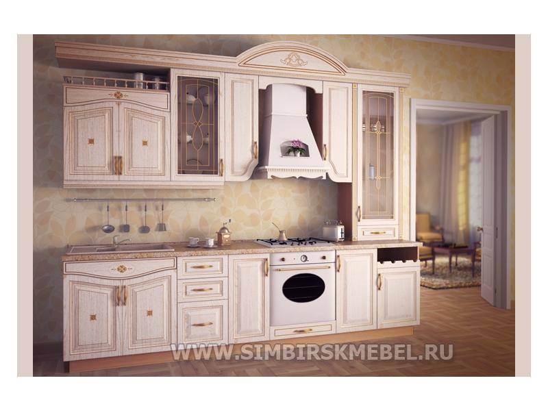 кухонный гарнитур прямой анастасия в Кургане