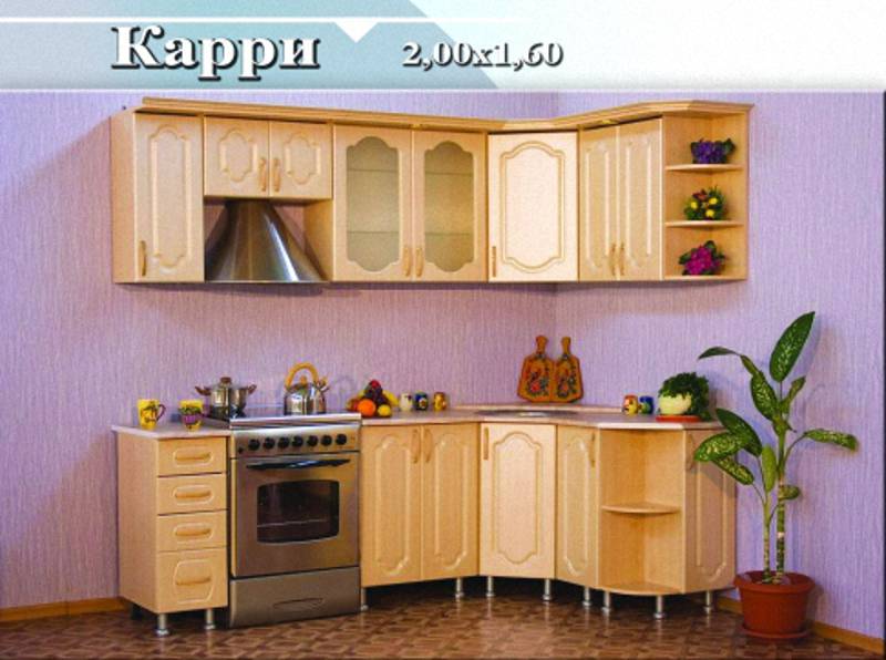 кухня угловая «карри» в Кургане