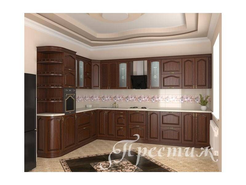 кухня из массива дерева шукшин в Кургане