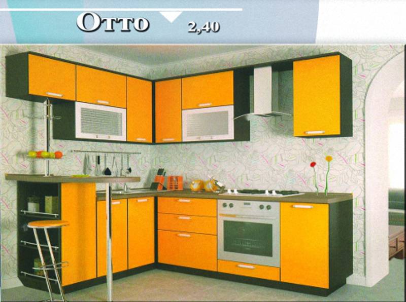кухня угловая «отто» в Кургане