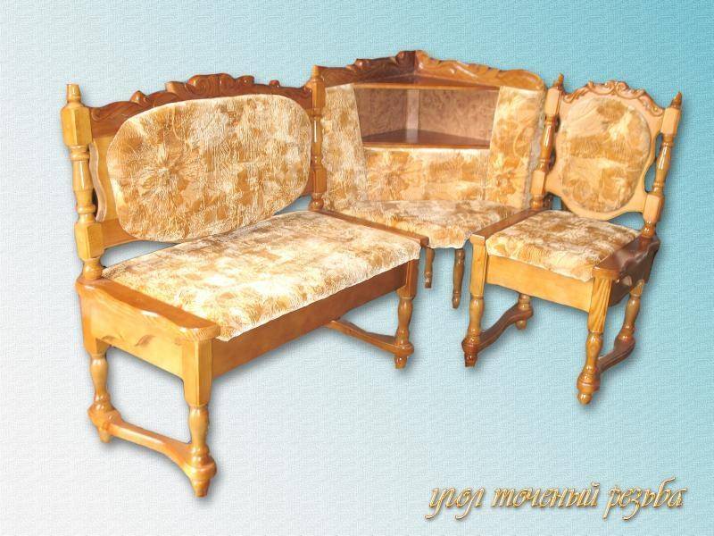 кухонный уголок точеный резьба в Кургане