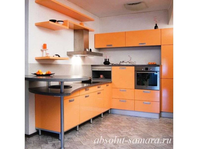 угловая кухня стильная в Кургане