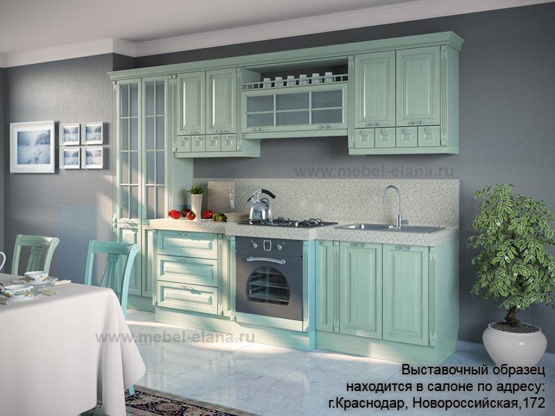 кухня из массива шервуд 9 в Кургане