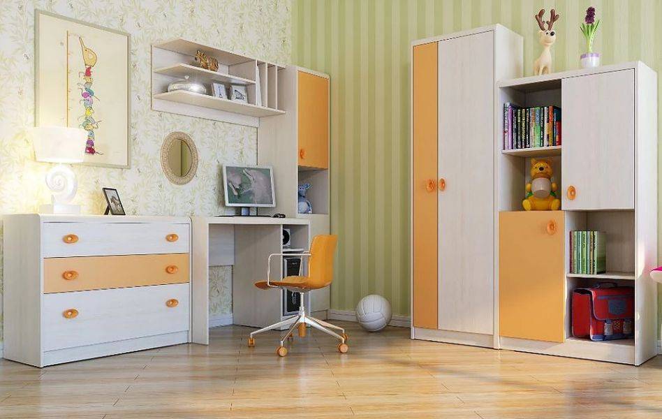 светлая детская мебель 8 в Кургане