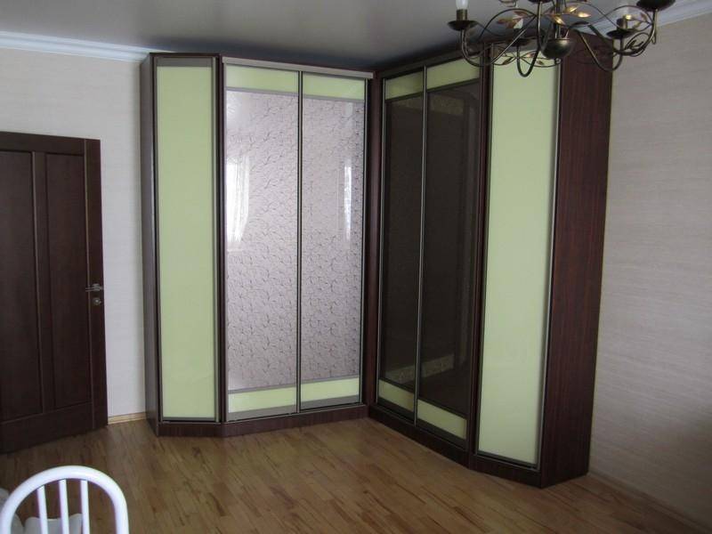 шкаф-купе с фасадами из пластика софия 1 в Кургане
