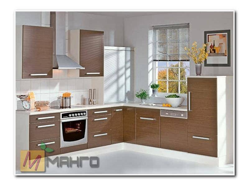 светлый кухонный гарнитур бари в Кургане