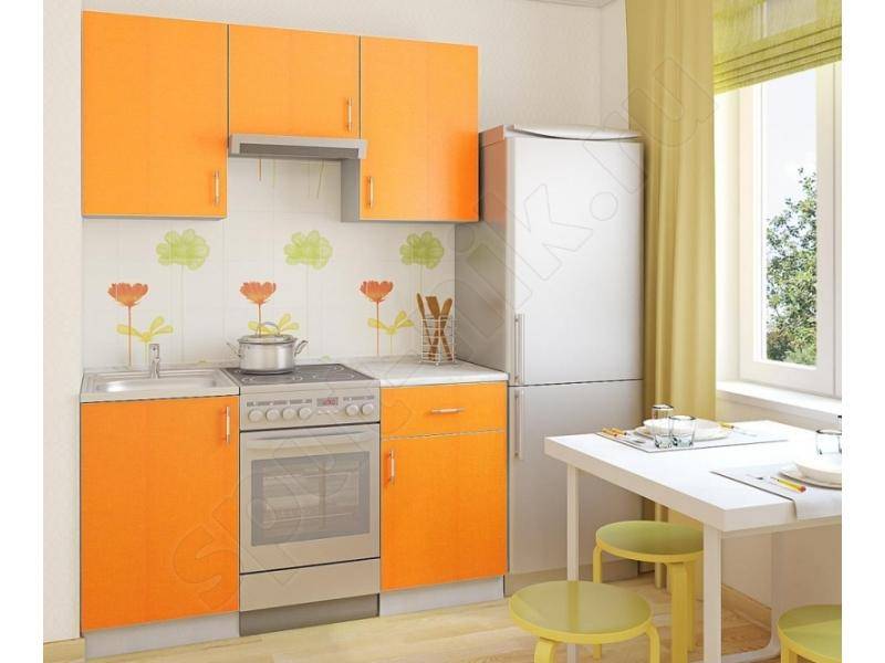 кухонный гарнитур прямой манго в Кургане