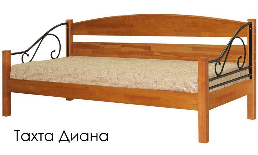 тахта диана из массива сосны в Кургане