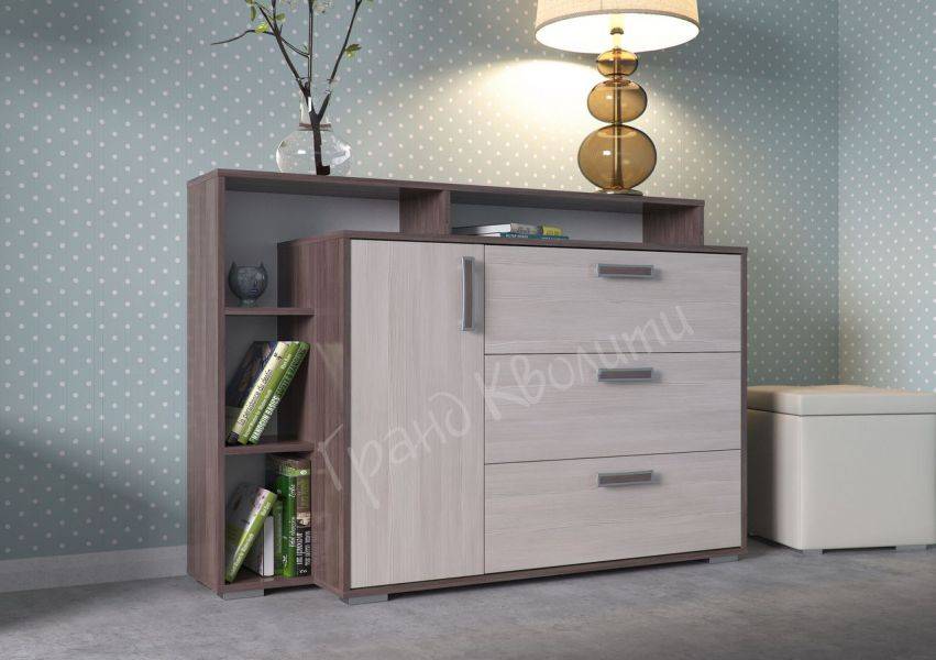 стильный комод с полками 4-4423 в Кургане