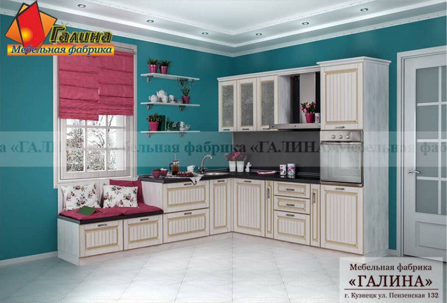 кухонный гарнитур патина 005 в Кургане