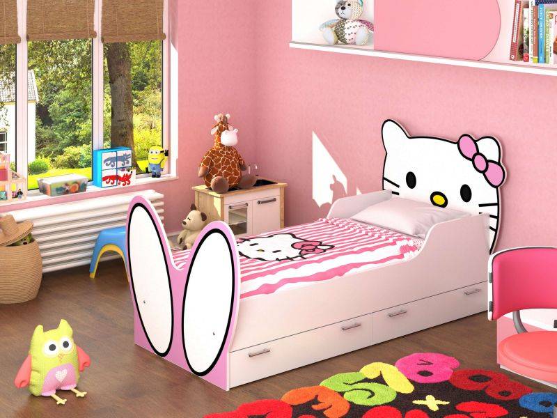 детская кровать hello kitty в Кургане