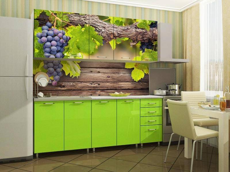 зеленая кухня виноград в Кургане