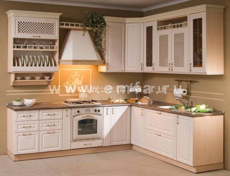 угловая кухня мишель пвх в Кургане