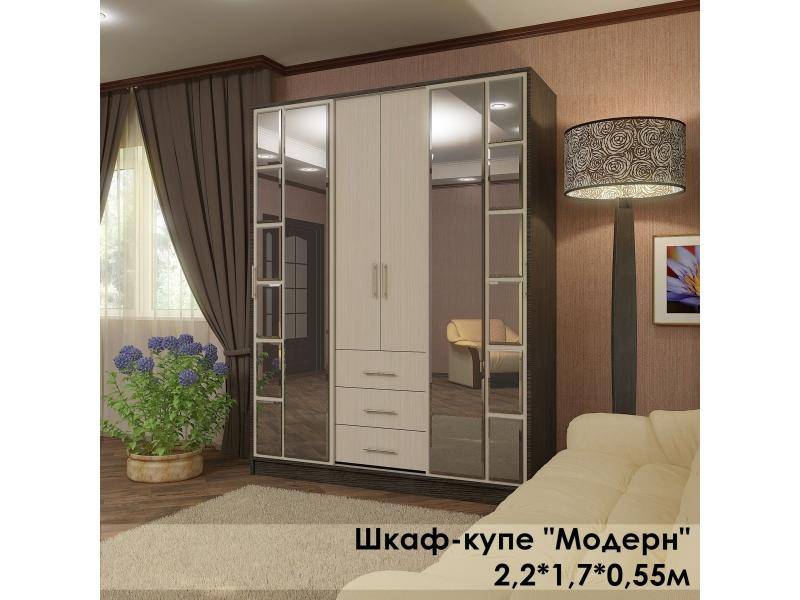 шкаф-купе в стиле модерн в Кургане
