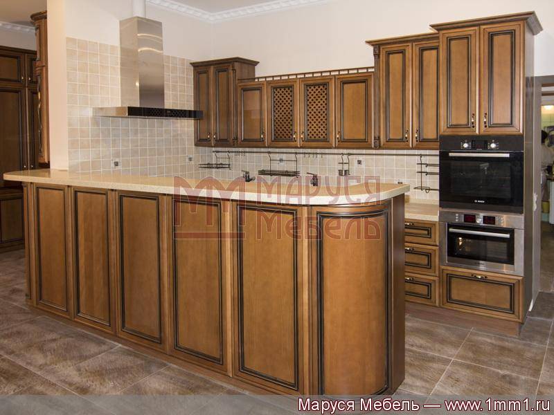 кухня прямая италия массив в Кургане